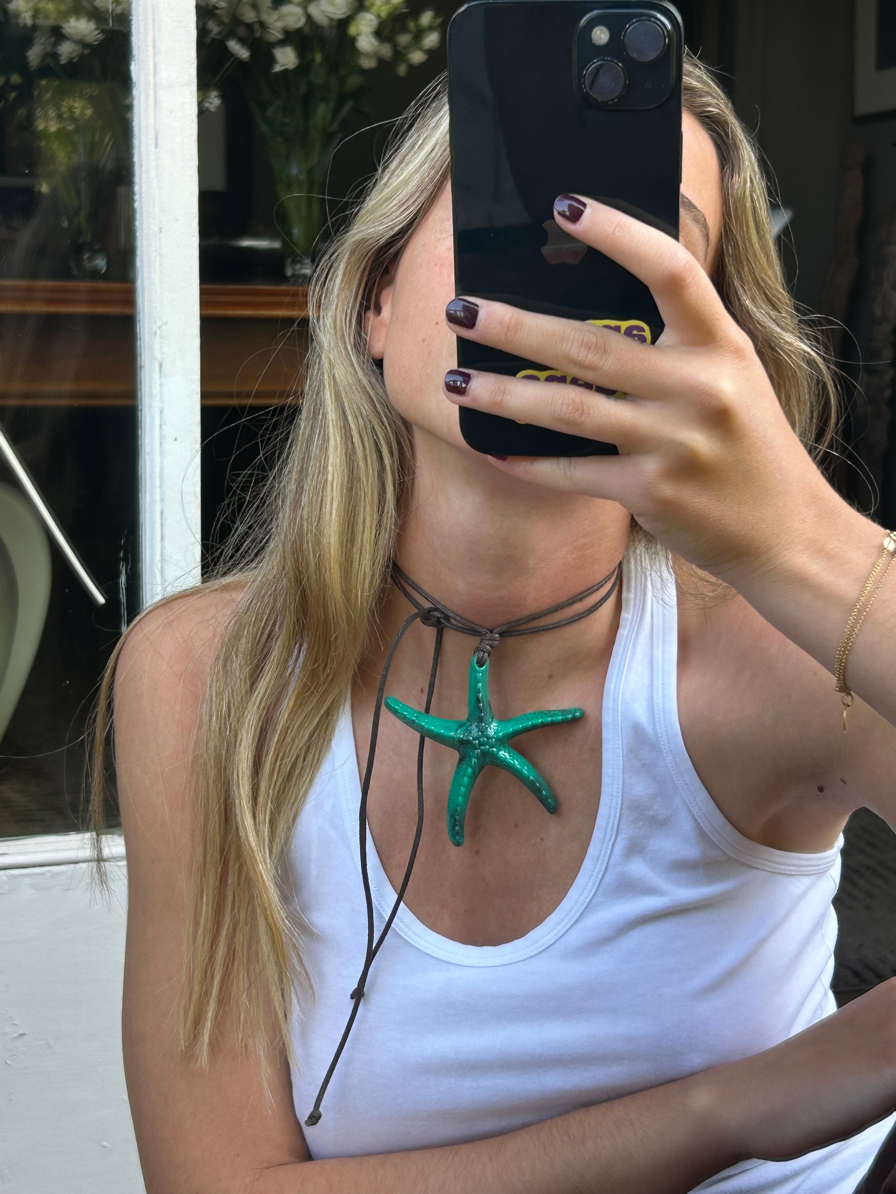 The Seastar Necklace - Mint