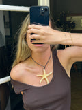 The Seastar Necklace - Lime