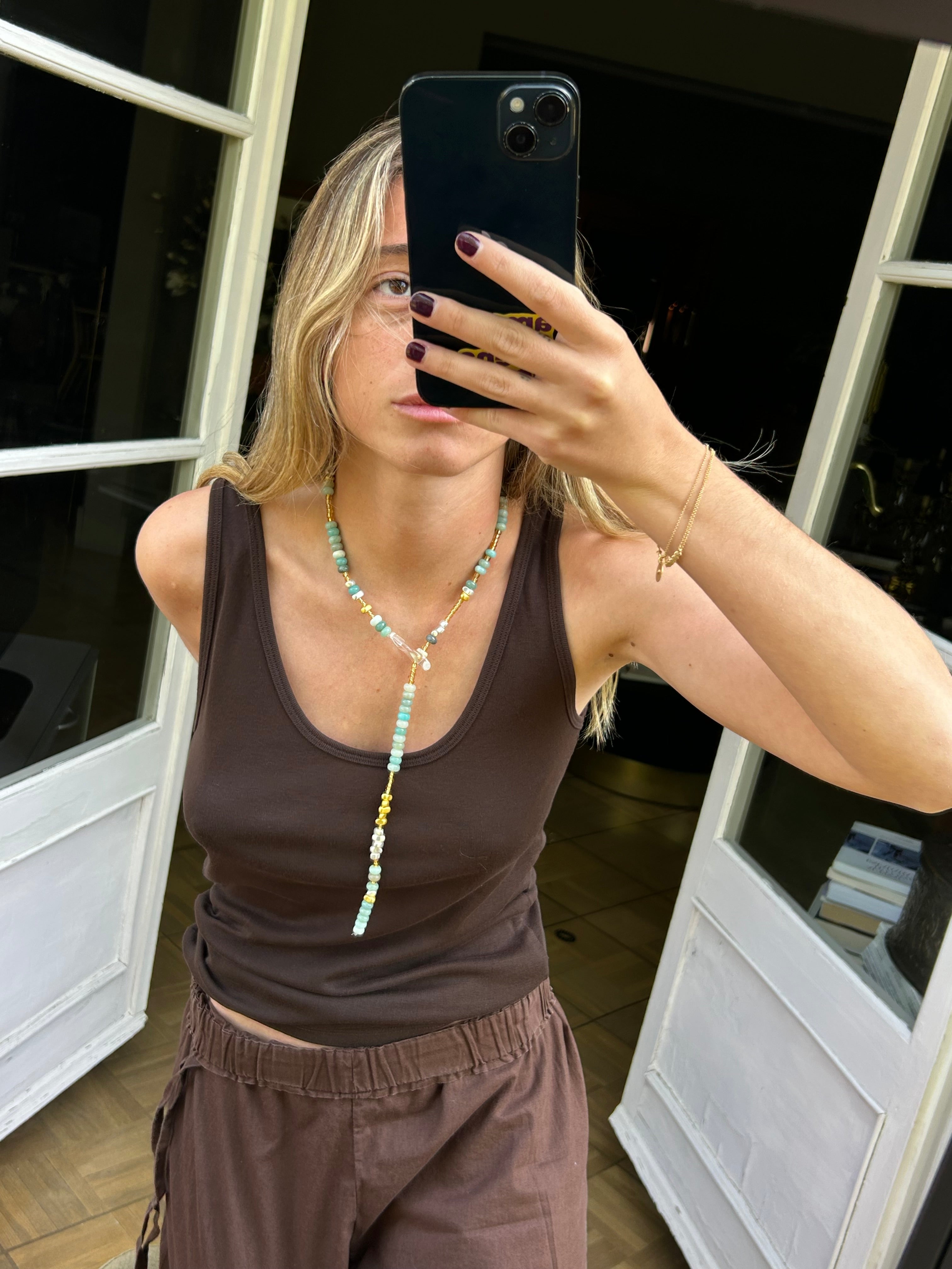 The Lock Necklace - Clear