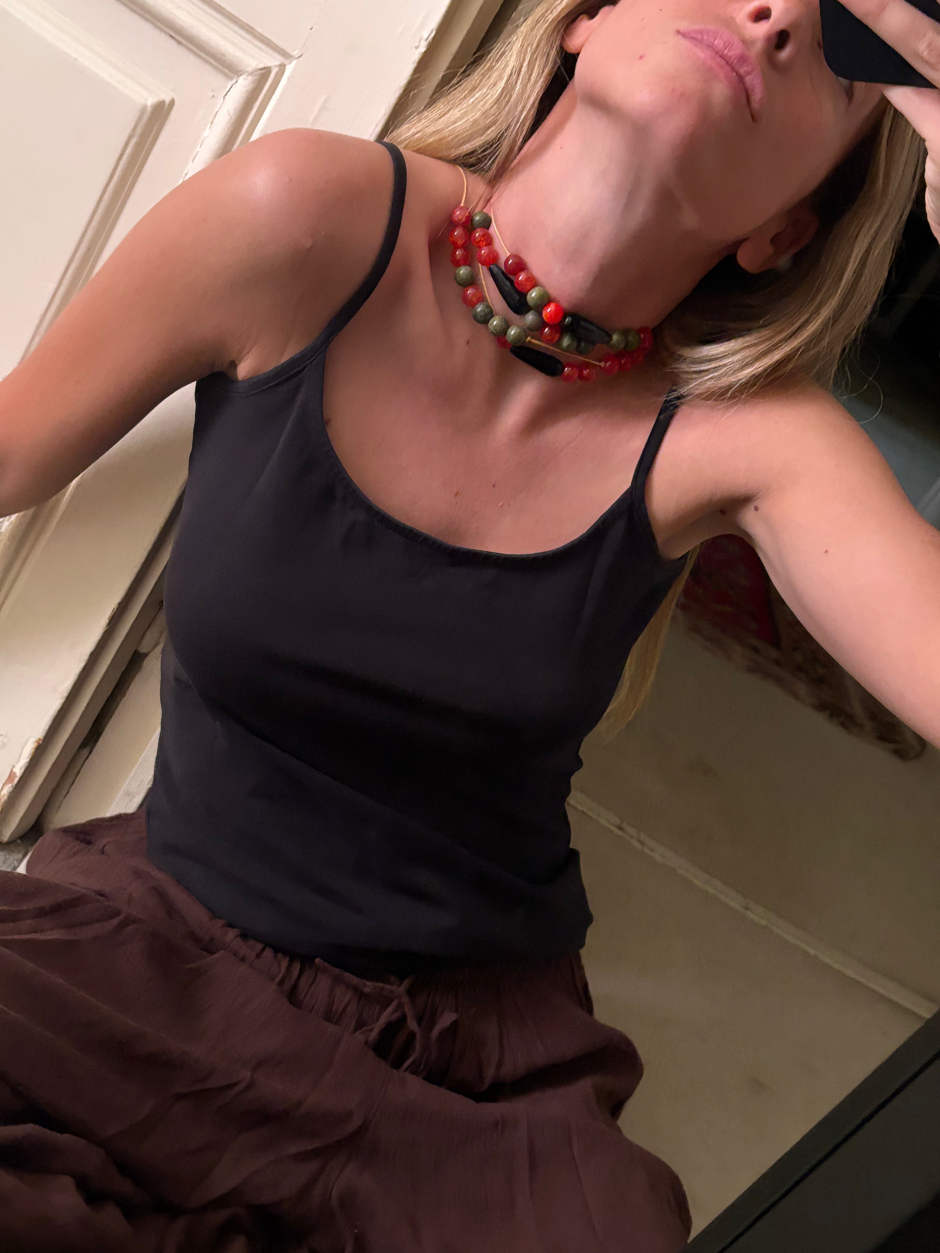 Wrap it Necklace - Sculptural