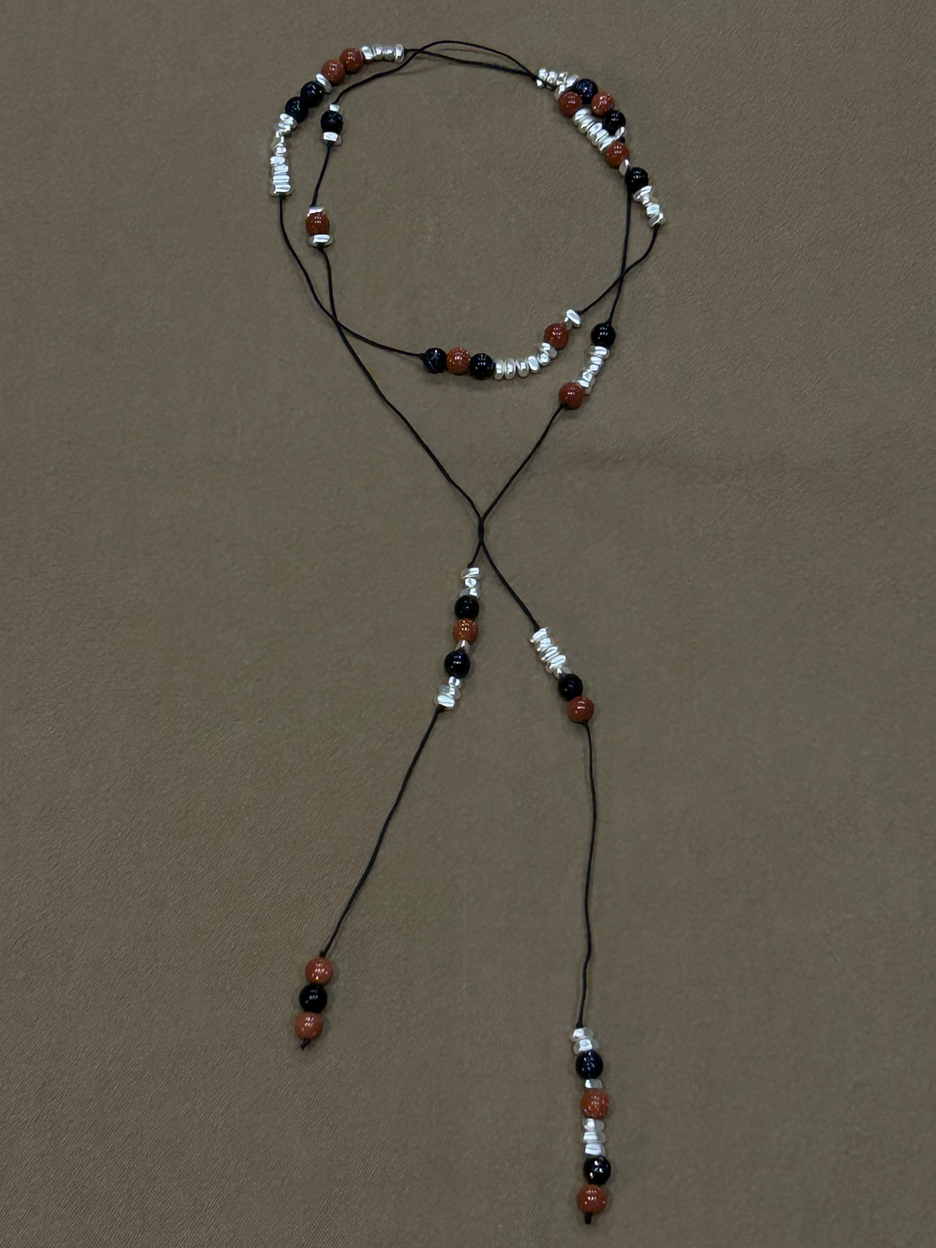 Wrap It Necklace - Silver