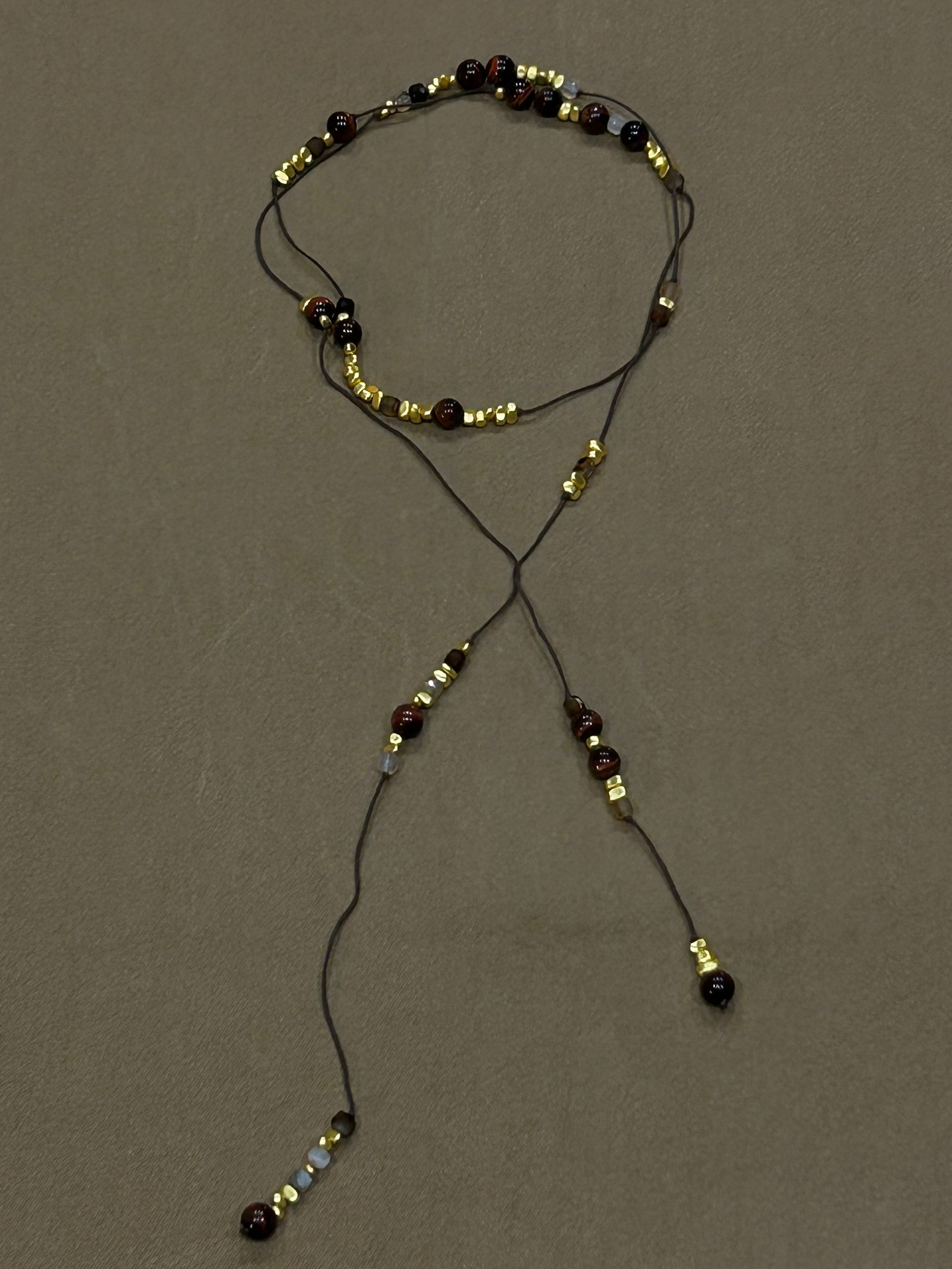 Wrap It Necklace - Gold