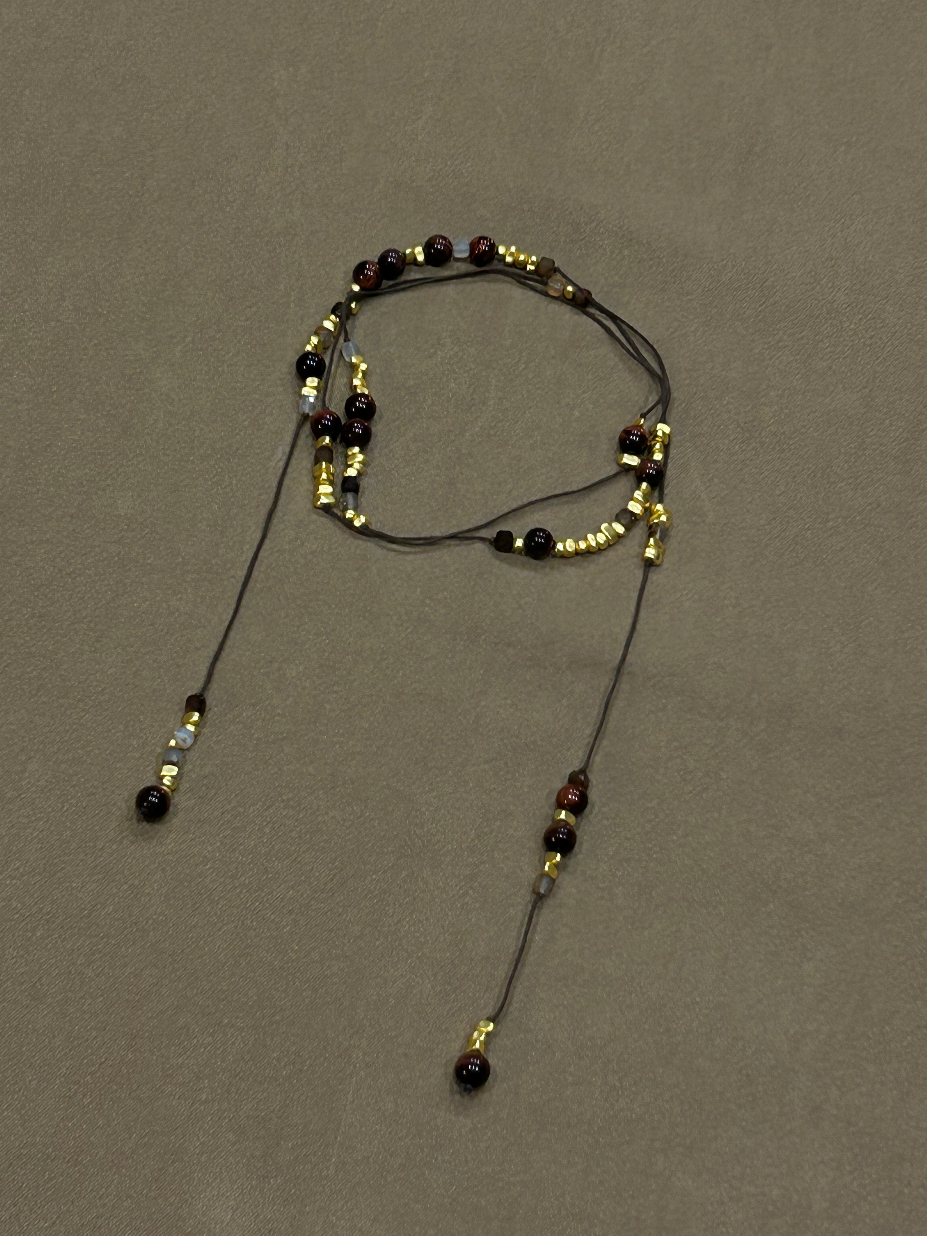 Wrap It Necklace - Gold